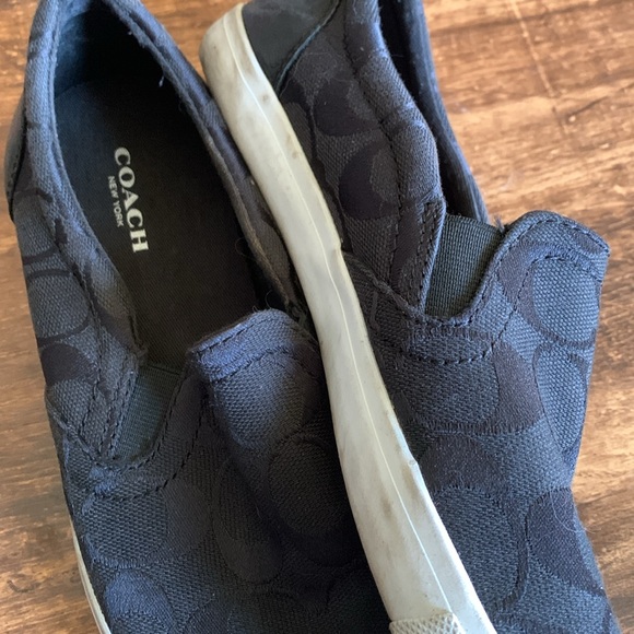 COACH BLACK ALEGRA SLIP ON SHOE - Picture 4 of 8